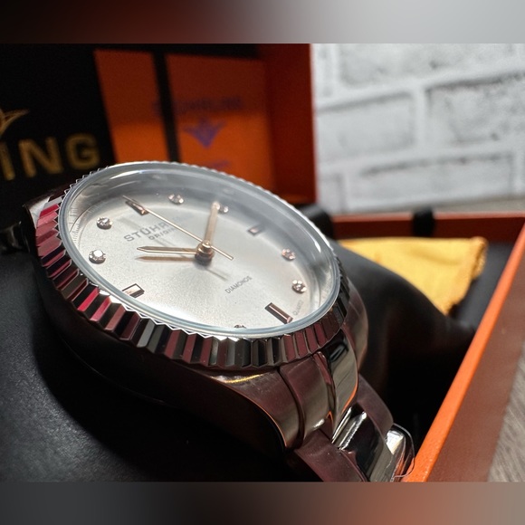 Stuhrling Original Women's 607L.03 "Symphony Allure" Watch with Diamonds - Picture 4 of 12